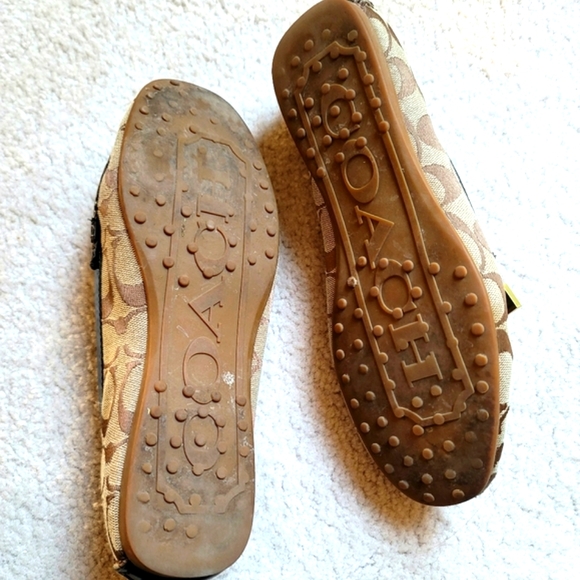 Coach Frida Women's Monogram Loafers Size 9.5 B - Picture 4 of 9